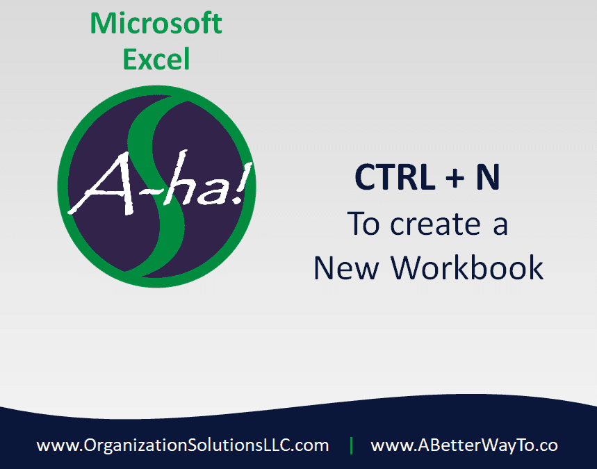 Excel A-ha!