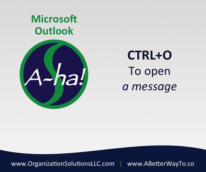 Outlook A-ha!