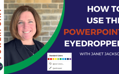 PowerPoint – Custom Color with the Eyedropper Tool