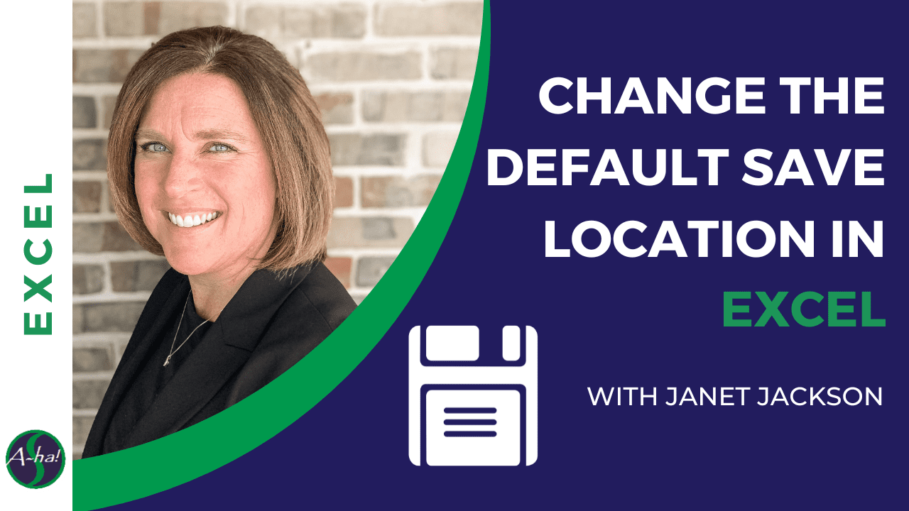 change default save as type excel