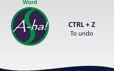 CTRL + Z