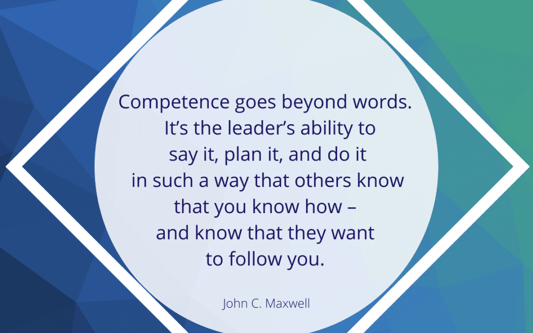 Competence goes beyond words