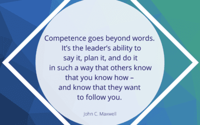 Competence goes beyond words
