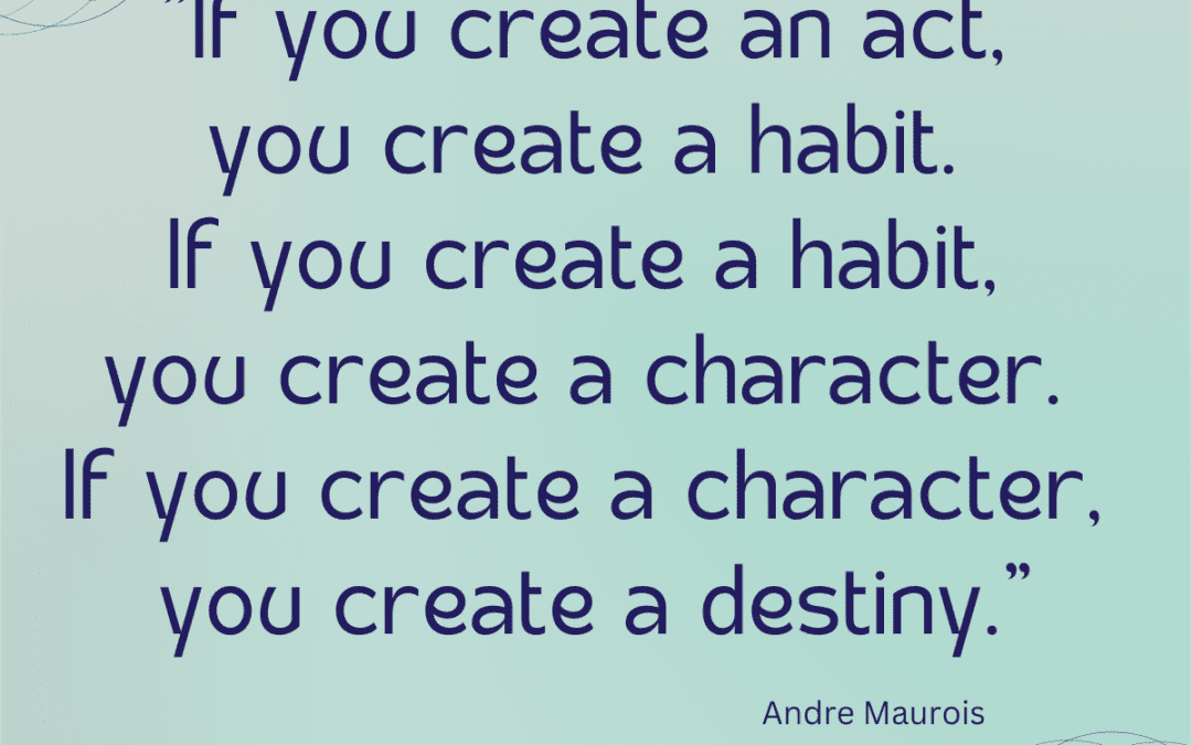 If you create an act…
