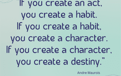 If you create an act…