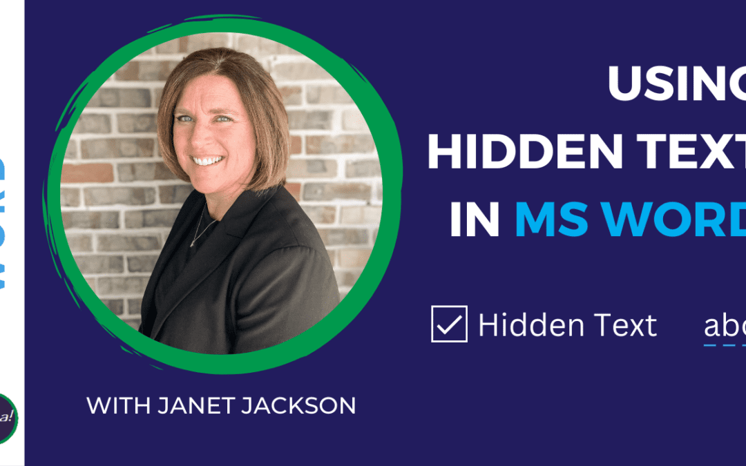 How to Use the Hidden Text Feature in Microsoft Word